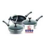 Euro Long Handle Wok  EW-057 Non-Stick Cookware