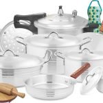 Jumbo Gift Pack 24 Pcs Metal Finish Cookware