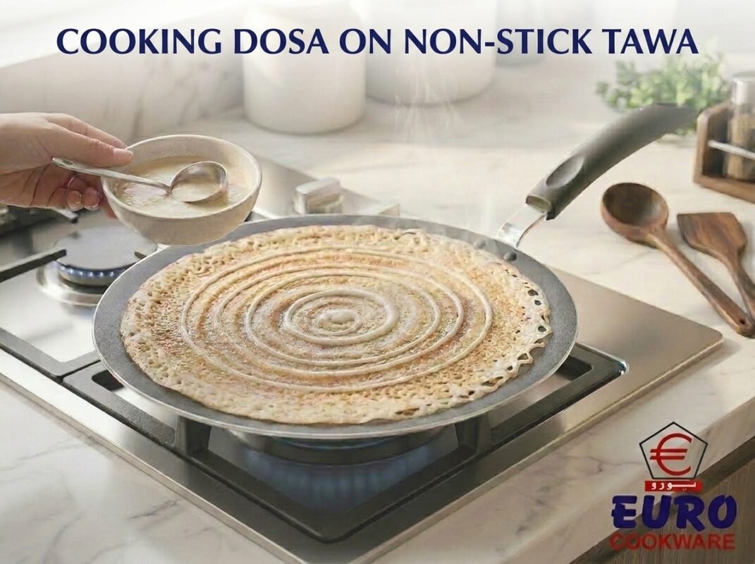 how to make roti on non stick tawa step by step