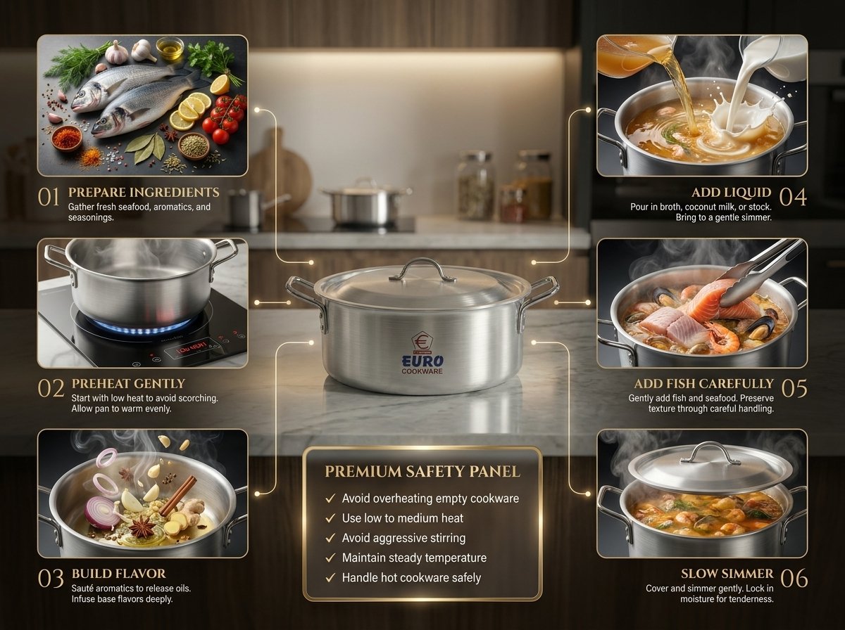 fish pot cooking preparation step by step