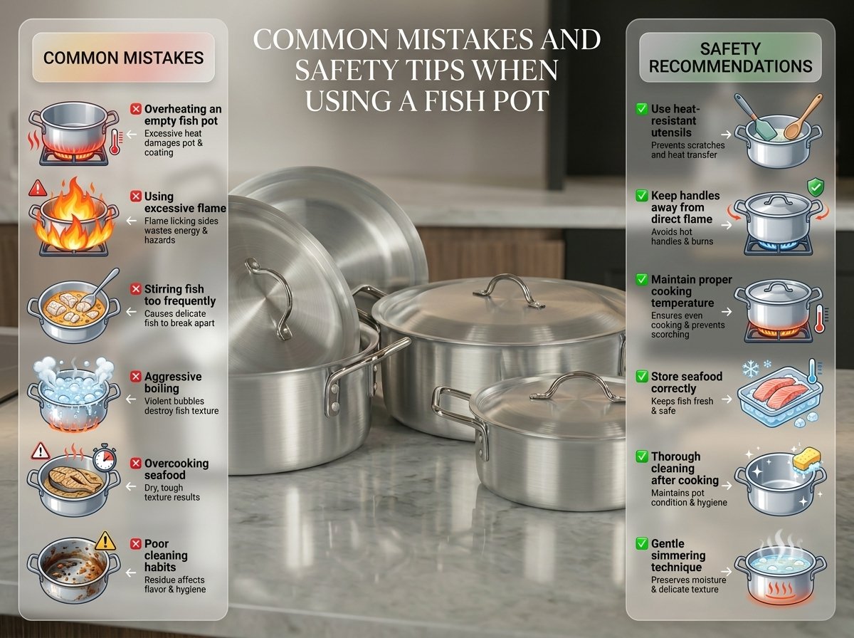 : fish pot cooking infographic